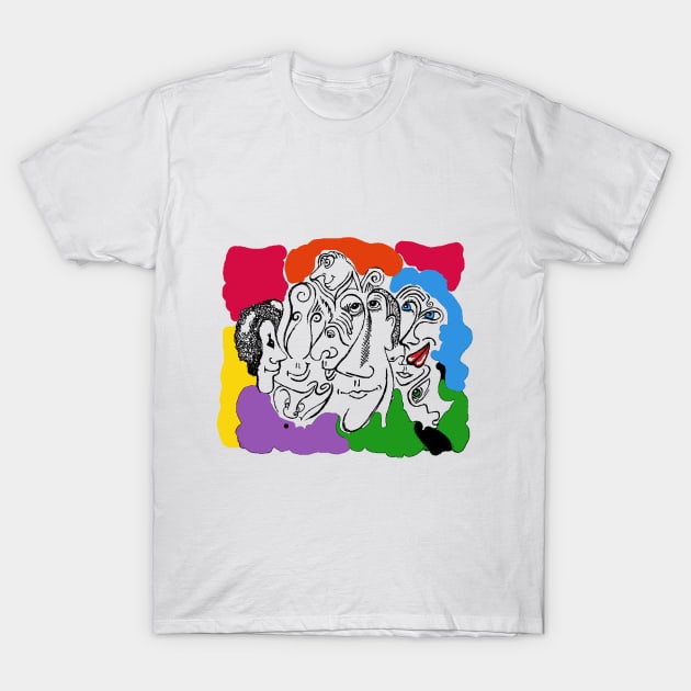 doodleflow party T-Shirt by ed100